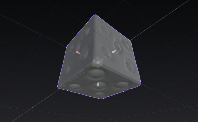 3Dモデルの裏面（AIが推測した部分）