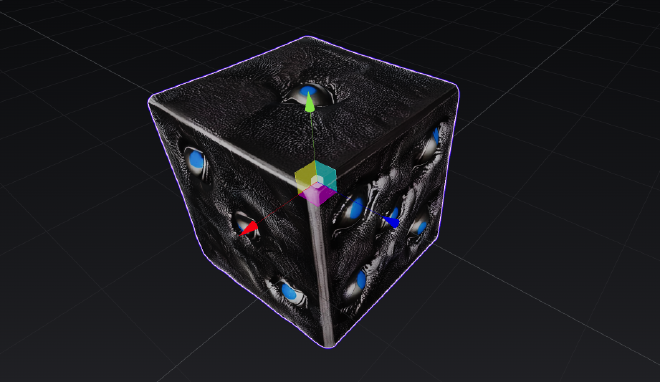 テクスチャ適用後の3Dモデル